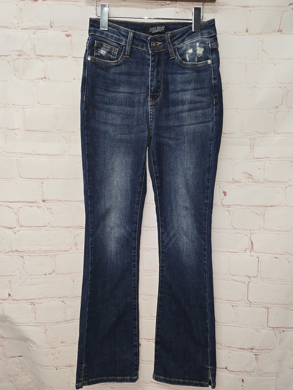 Judy Blue Dark Indigo Slim Bootcut Jeans Womens Size 24